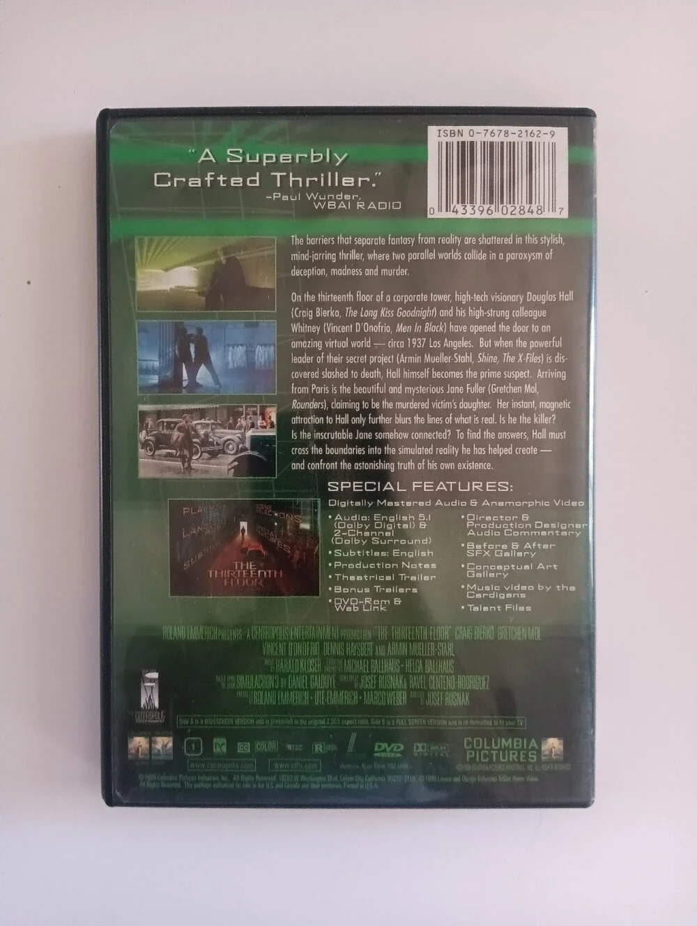 The Thirteenth Floor (1999) Special Edition DVD